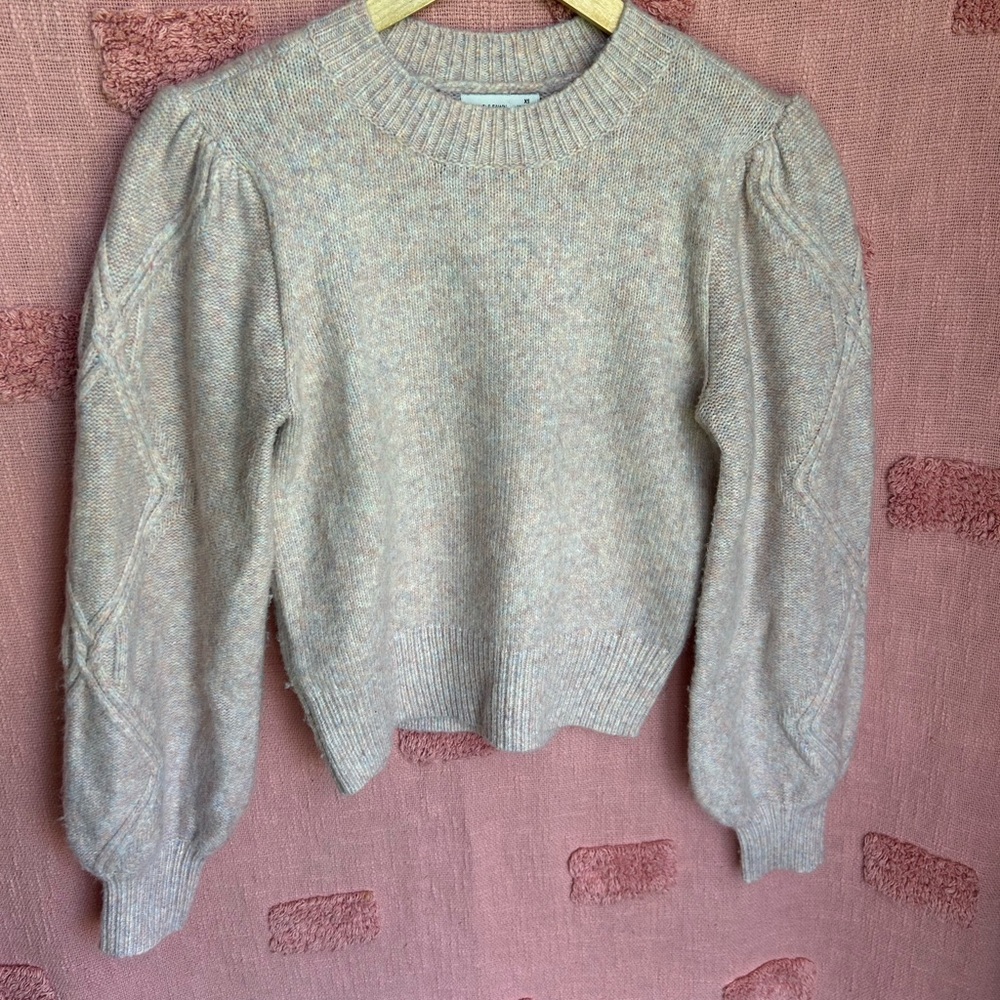 Gentle Fawn Puff Sleeve Sweater Size XS